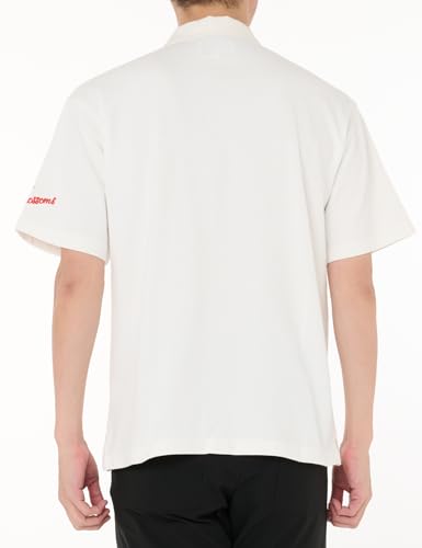 Canterbury JAPAN Короткий рукав, Регбийная майка 11, Цвет: Кремовый, Размер: M