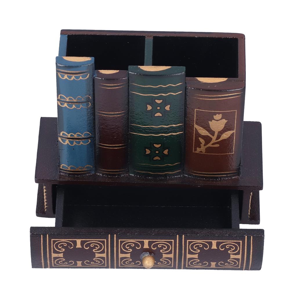 Держатель для карандашей в стиле ретро, чашка для ручек, настольный органайзер для хранения, украшение для домашнего офиса