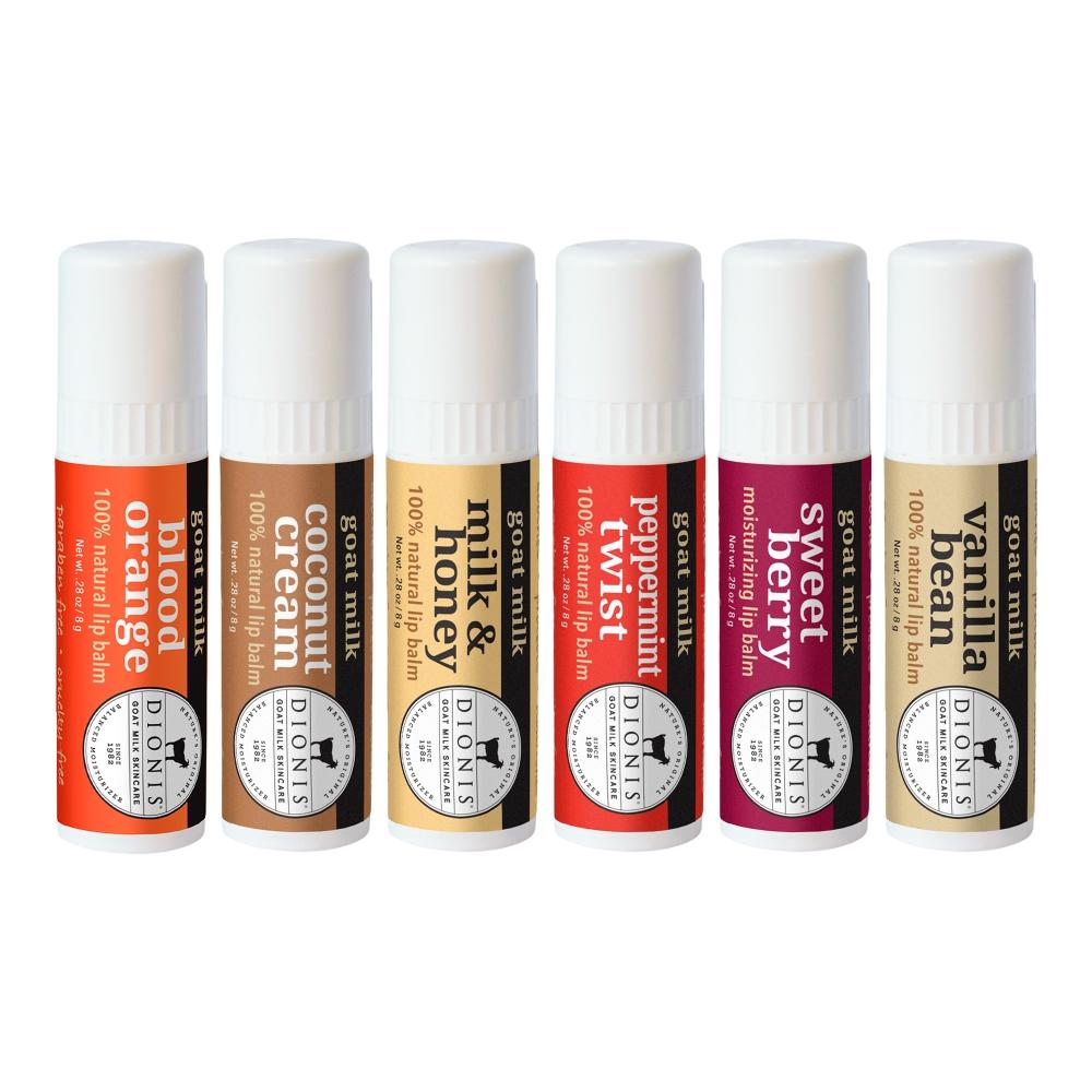 Набор бальзамов для губ Dionis Goat Milk