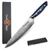 8 Inch Japanese Damascus Stainless Steel Chef Knife 67 Layers VG10 Steel Damascus Kitchen Chef Knife