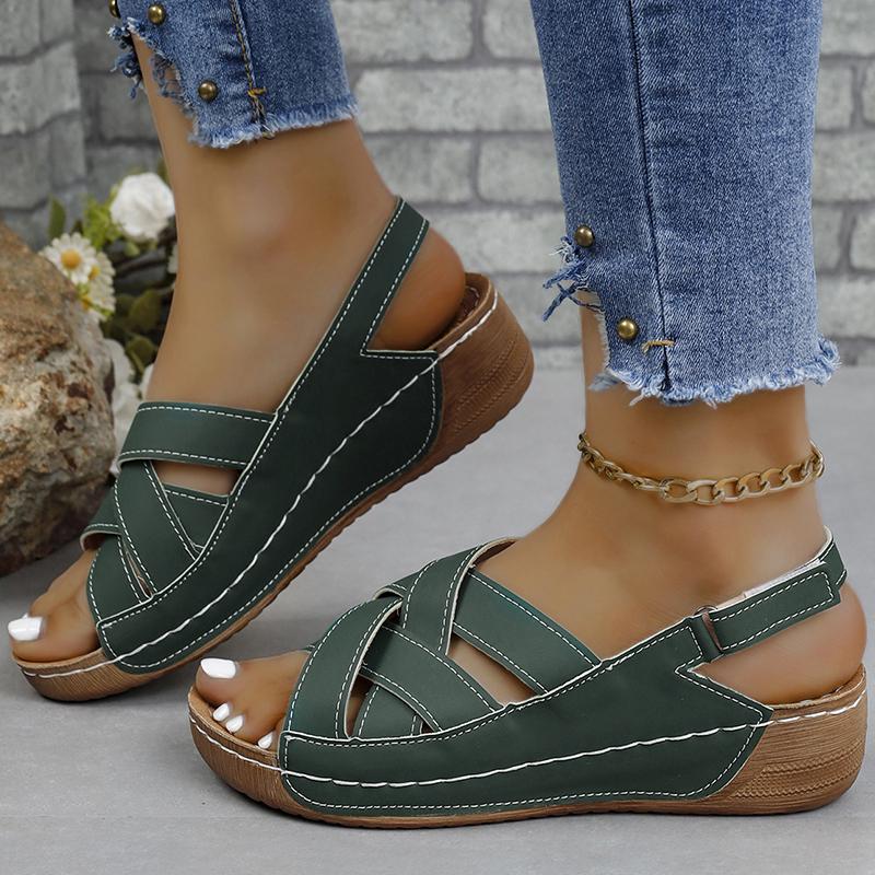 2024 Trend Summer Sandals Women Sandals Summer Shoes For Women Wedges Heels Sandals Platform Wedge Heeled Zsandalias Mujer