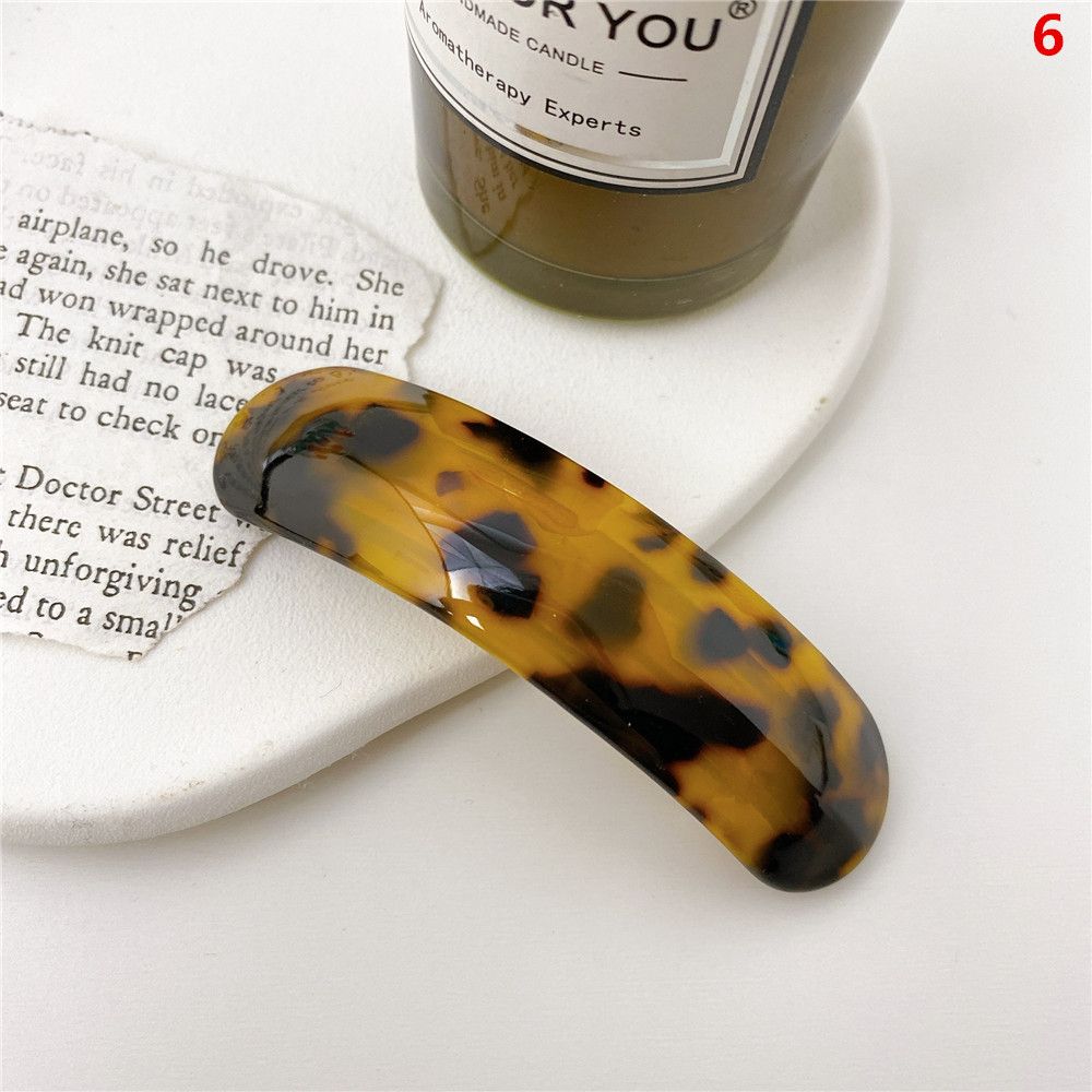 Модные геометрические заколки для волос из ацетата, аксессуары для волос, зажим для хвостика, заколки