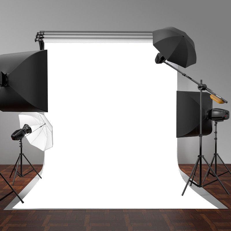 5x7ft Pure White Screen Photography Backdrop Photo Studio Background