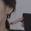 "925 Sterling Silver Star Ear Clips: 2023 High-End Niche Design, Light Luxury Hot-Selling Earrings for Women"