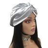 Luxury Design Soft Sleeping Cap for Women Daily Protecting Hair Wave Silk Satin Bonnet