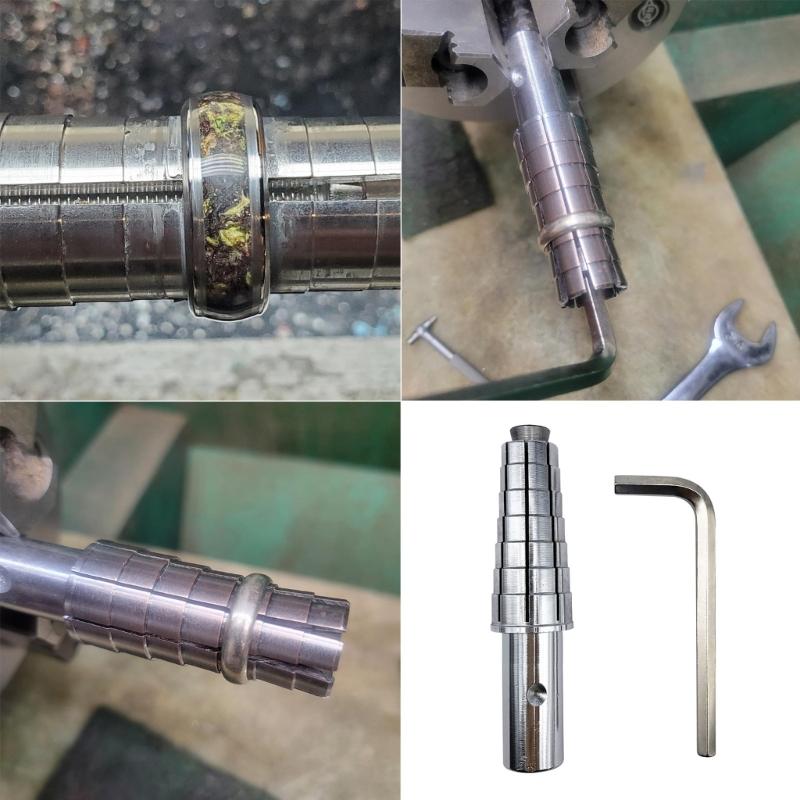 Портативный регулятор размера колец Измеритель размера колец Растяжитель Увеличитель Расширитель для легкого расширения ювелирных изделий Простое управление