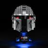 Lightaling Led Light Kit for 75328 The Mando`s Helmet Building Blocks Set (NOT Include the Model) Bricks for