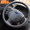 Кнопки рулевого колеса, накладка на панель, наклейка для Ford Focus 2 MK2 2005-2011, автомобильные аксессуары из углеродного волокна