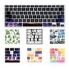 Ins Beautiful Laptop Keyboard Local Sticker for MacBook Air Starry Sky Waves Universe Leaves Cartoon Key Cap Beautify Stickers