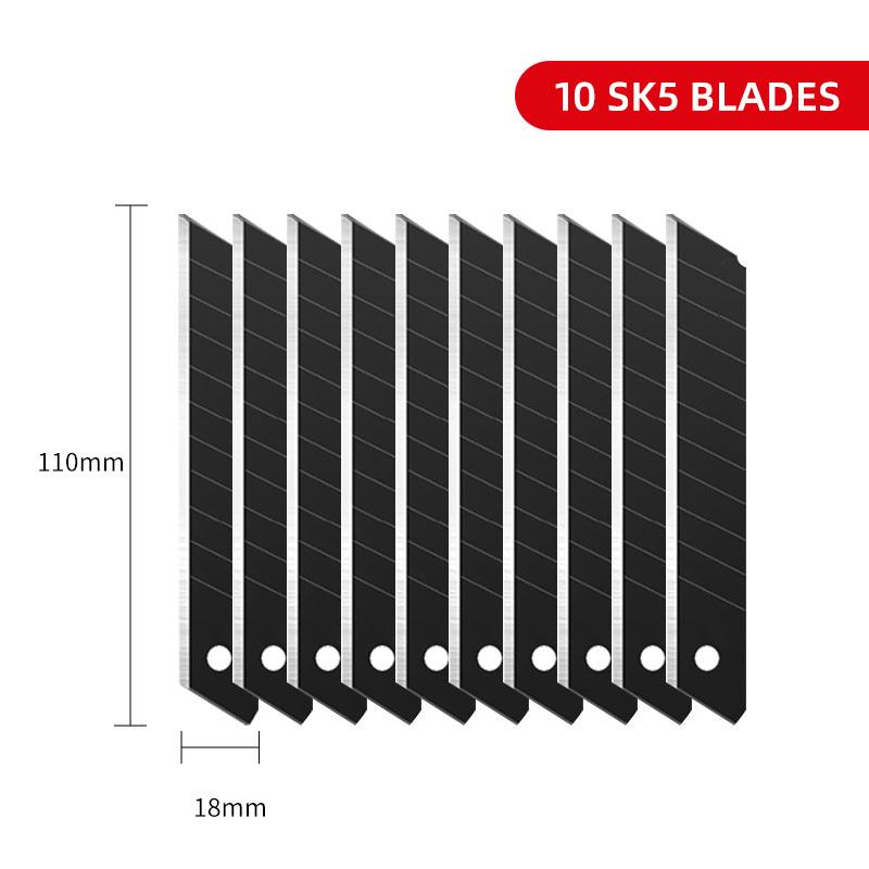 Нож универсальный SK5 стальное лезвие может быть сменным и выдвижным острым для резки бумаги, ткани, дерева, резины, пластика