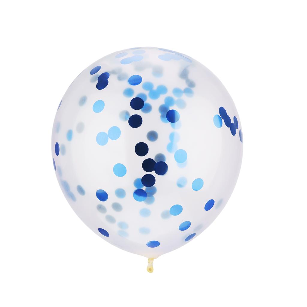 1 шт. Набор 12 дюймов розовый латекс для дня рождения прозрачные шары конфетти прозрачные шары конфетти шары