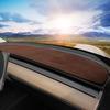 Car Dashboard Cover Avoid Light Pad Sun Shade Anti-UV Carpet Non-Slip Mat For Tesla Model 3 Y 2017 2018 2019 2020 2021 2022 2023