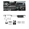 21 Carbon Fiber Parts for a Complete Interior Trim Kit for Ford Mustang 2009-2013