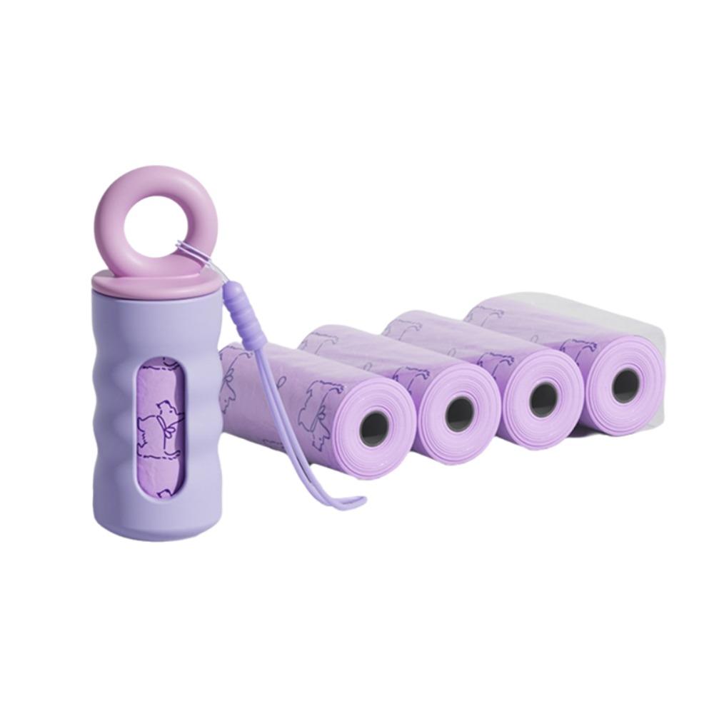 Mini Pet Garbage Bag Dispenser Thickened Pet Waste Bag Dispenser Dog Trash Bag Dispenser Outdoor