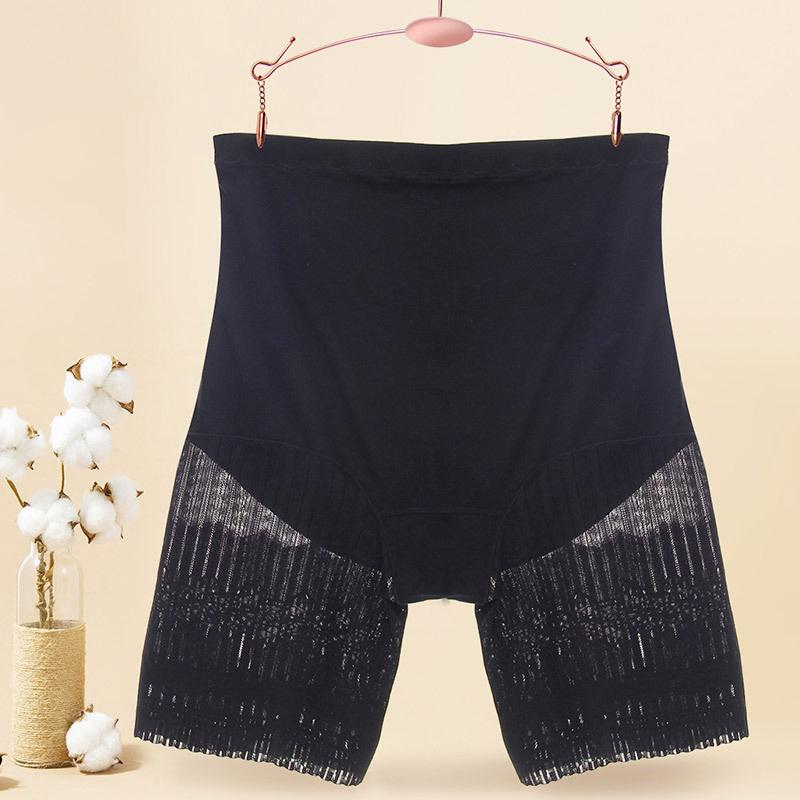 Plus Size Safety Shorts Women Summer Highly Elastic Sexy Lace Anti Chafing Under Skirt Boxers Shaping Waist Boyshorts Panties 120kg
