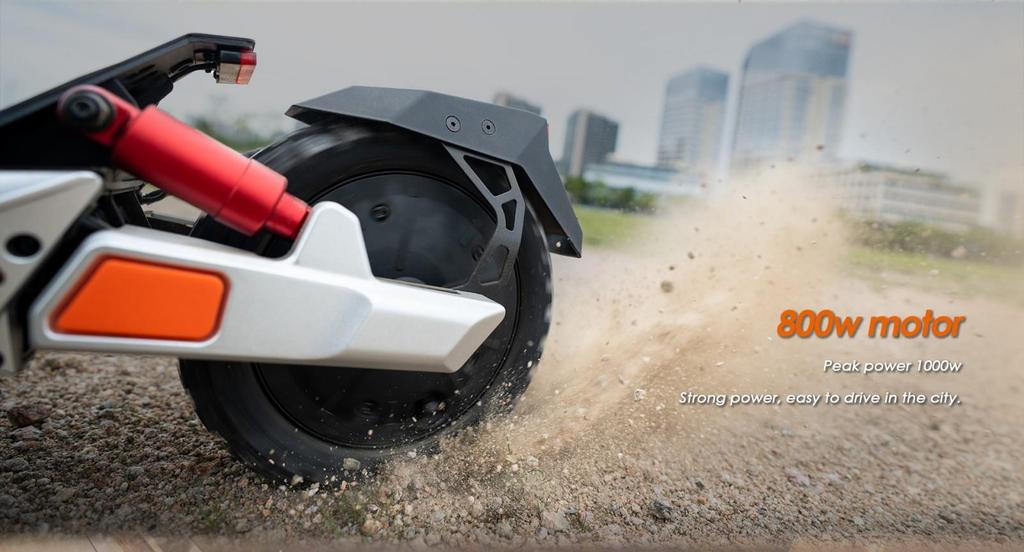 Складной электрический самокат Kukirin M4 Max, 10-дюймовые колеса, двигатель 800 Вт, аккумулятор 48 В 18 Ач, максимальный запас хода 64 км, максимальная скорость 45 км/ч