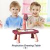 Светодиодный проектор, художественный стол для рисования, игрушка для детей, доска для рисования, обучение