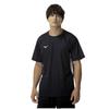 New Model NaviDry Short Sleeve Size L T-Shirt, U-Neck, Moisture-Wicking, Quick-Drying, Underwear, 32MAC196, Black/White,