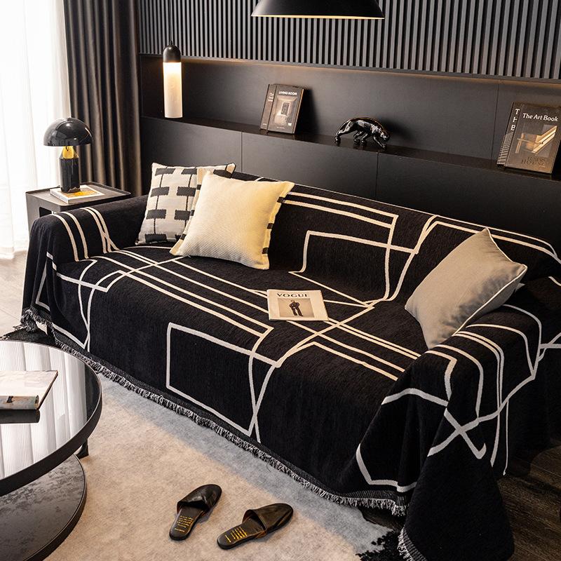 Ткань для чехла на диван из синели, универсальное простое современное полотенце для дивана на четыре сезона, не царапающееся покрывало для дивана, полотенце, чехол для дивана, одеяло