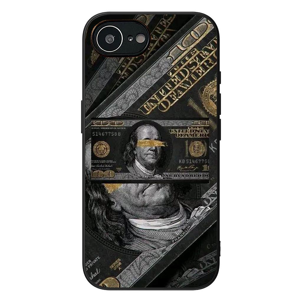 Money 100 D-Dollar Phone Case for Samsung Galaxy S22 S21 S20 FE Ultra Plus A35 A36 A37 A33 A34 A04 A71 Cover Casing
