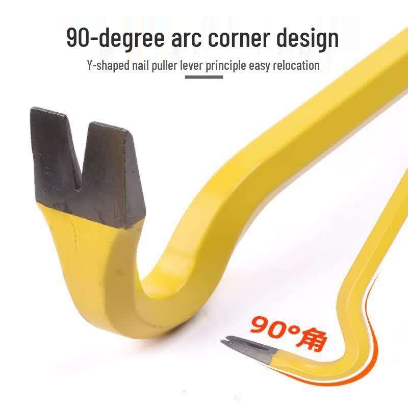 16-inch Heavy-Duty Alloy Steel Pry Bar Nail Puller