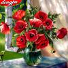 5D Diamond Painting Full Square Flower Hobbies And Crafts Diamond Mosaic Embroidery