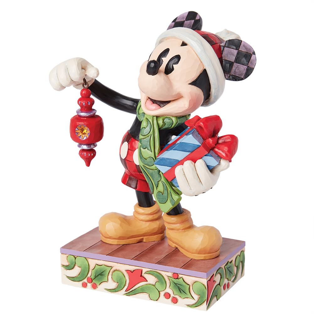 Enesco Disney Traditions от Джима Шора Санта Микки Маус ограниченный тираж фигурка многоцветная 7.75"