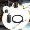 Fitness Pulley Cable Set Extension Wire Lightweight Premium Practical Equipment Replacement