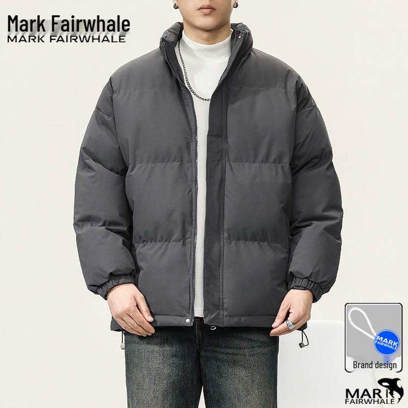 Mark Fairwhale Men's Stand Collar Padded Jacket