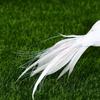 2Pcs White Doves Feather Artificial Foam Lover Peace Doves Bird Home Decor