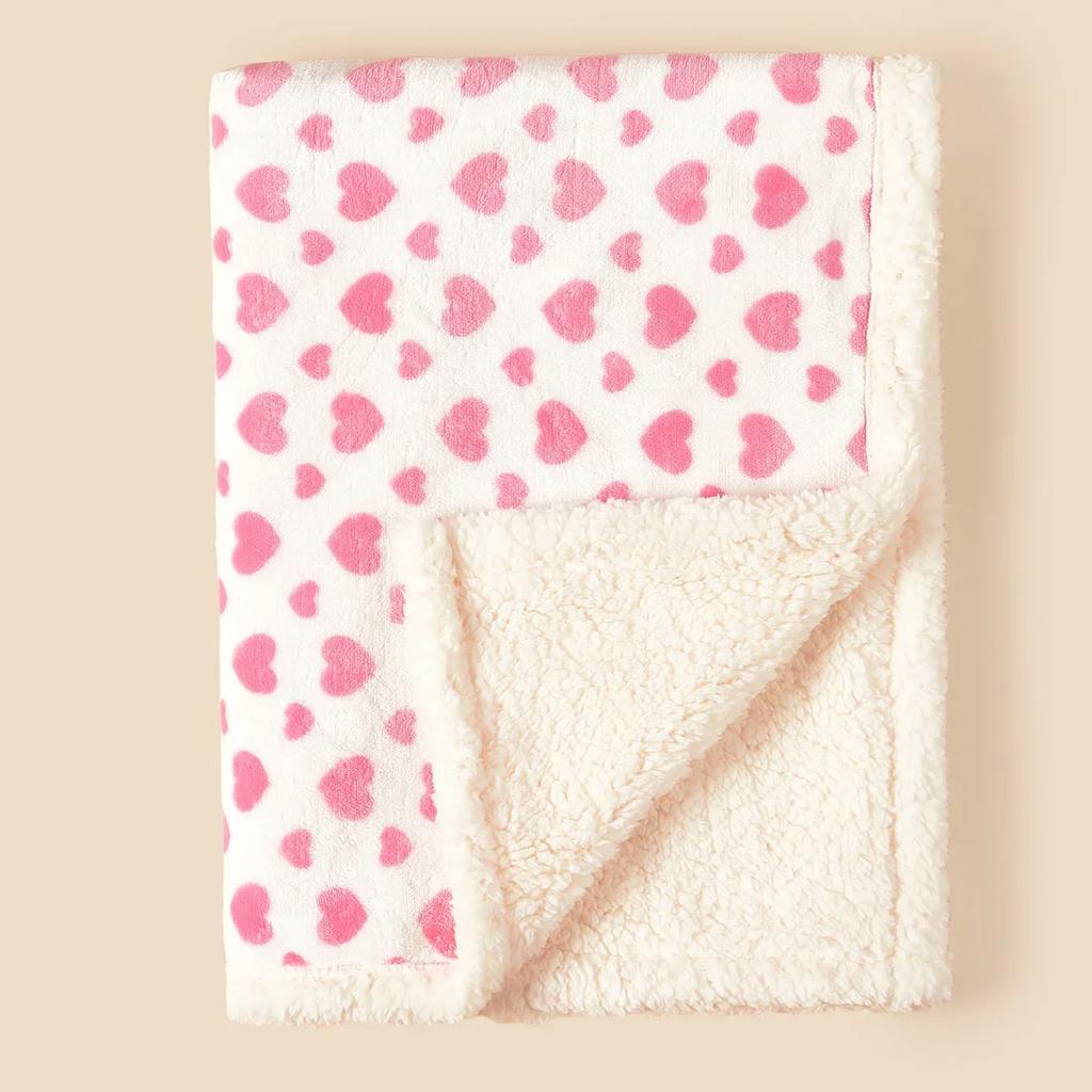 Baby Winter Blanket Baby Swaddle Wrap Flannel Lamb Fleece Warm Quilt For Newborn Bedding Soft Baby Stroller Blanket For Newborn