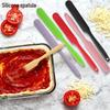Силиконовая длинная лопатка для выпечки и соскребания крема