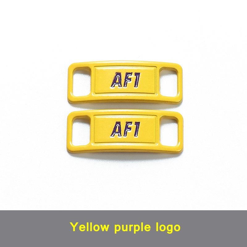 НОВЫЙ 1 пара Металлические пряжки для шнурков AF1 Украшение для обуви Подходит для всей обуви Кроссовки Аксессуары для обуви Пряжка для плоских шнурков