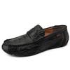 Quality Genuine Leather Shoes Men Loafers Slip On Soft Leather Casual Men Shoes Comfort Driving Shoes Men Flats Walking Footwear