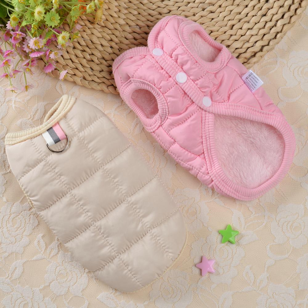 Меховой жилет для собак, одежда, теплая хлопковая куртка для собак, зимняя куртка для домашних животных, одежда для маленьких и средних собак, одежда для французского бульдога, чихуахуа