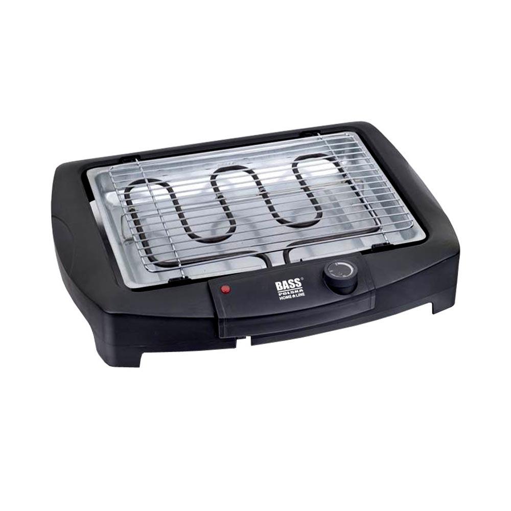 2-In-1 Electric Grill, Freestanding And Tabletop, 40 X 29 Cm