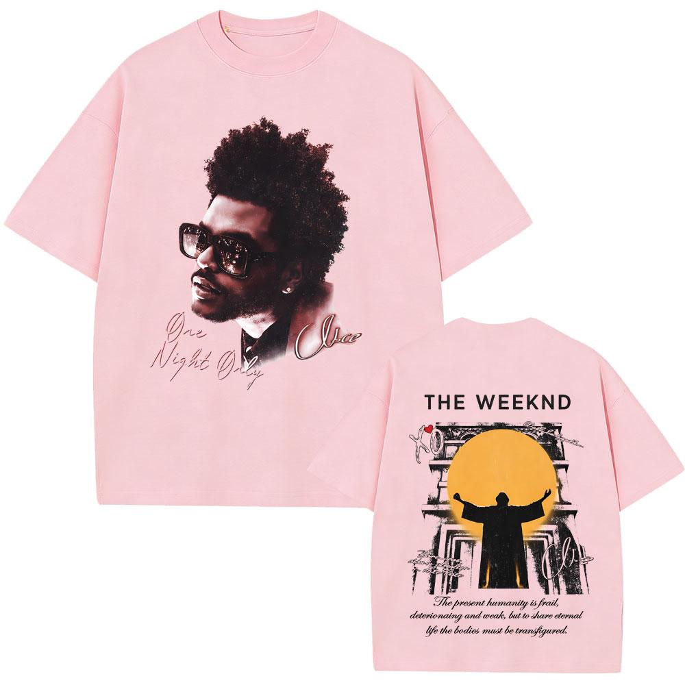Футболка унисекс The Weeknd XO Tour 2026 Женская Хип-хоп Мода Поп-музыка Короткий рукав Унисекс Повседневная Винтажная Уличная одежда