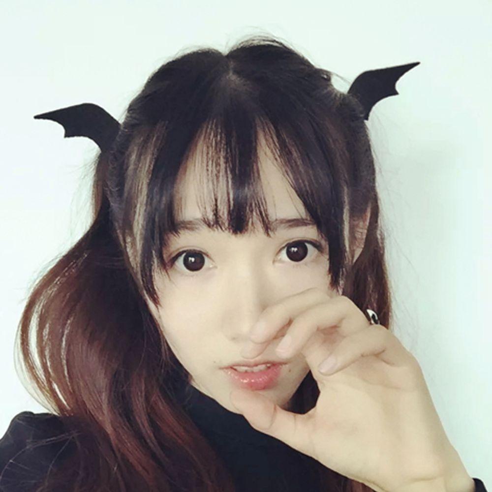 Trendy Dress-up Halloween Gift Women Costume Cosplay Hair Accessories Bat Wings Hairpins Hair Clips