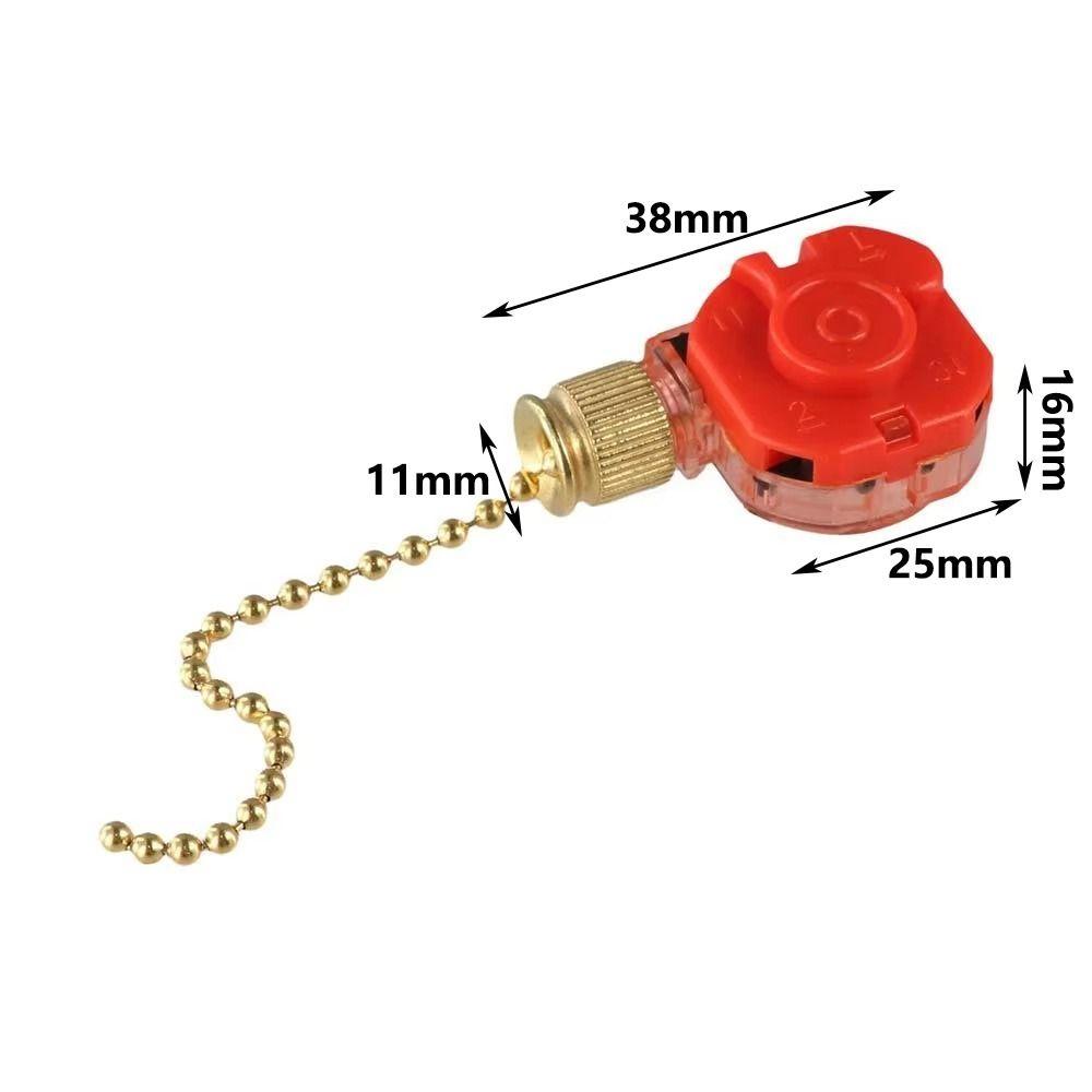 Comfortable Ceiling Fan Speed Control Switch Ceiling Fan Pull Chain For DIY Accessories