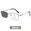 Photochromic Reading Glasses For Men Progressive Multi Focal Distance Dual Use Anti Blue Light Presbyopia Eyewear +1.0  To +4.0