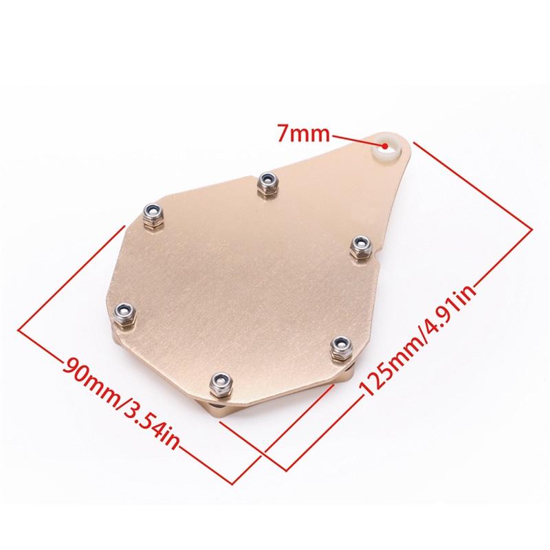 Aluminum Alloy Hexagonal Motorcycle Tax Plate Waterproof Universal Vehicle License Plate Decoration