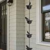 Mobile Birds Rain Chain Downspout Drainage Chain Decorative Hanging Chain  for Outdoor Decor