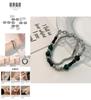 Unique Geometric Titanium Steel Double Layer Bracelet For Women 2024