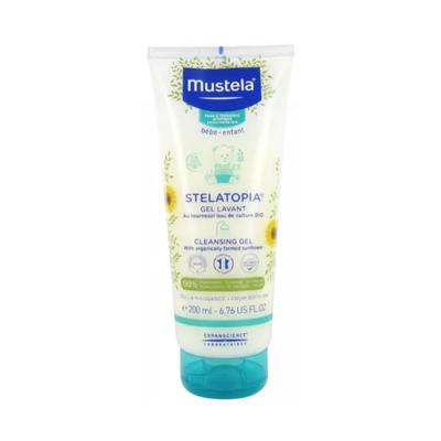 Mustela Stelatopia Очищающий гель 200мл