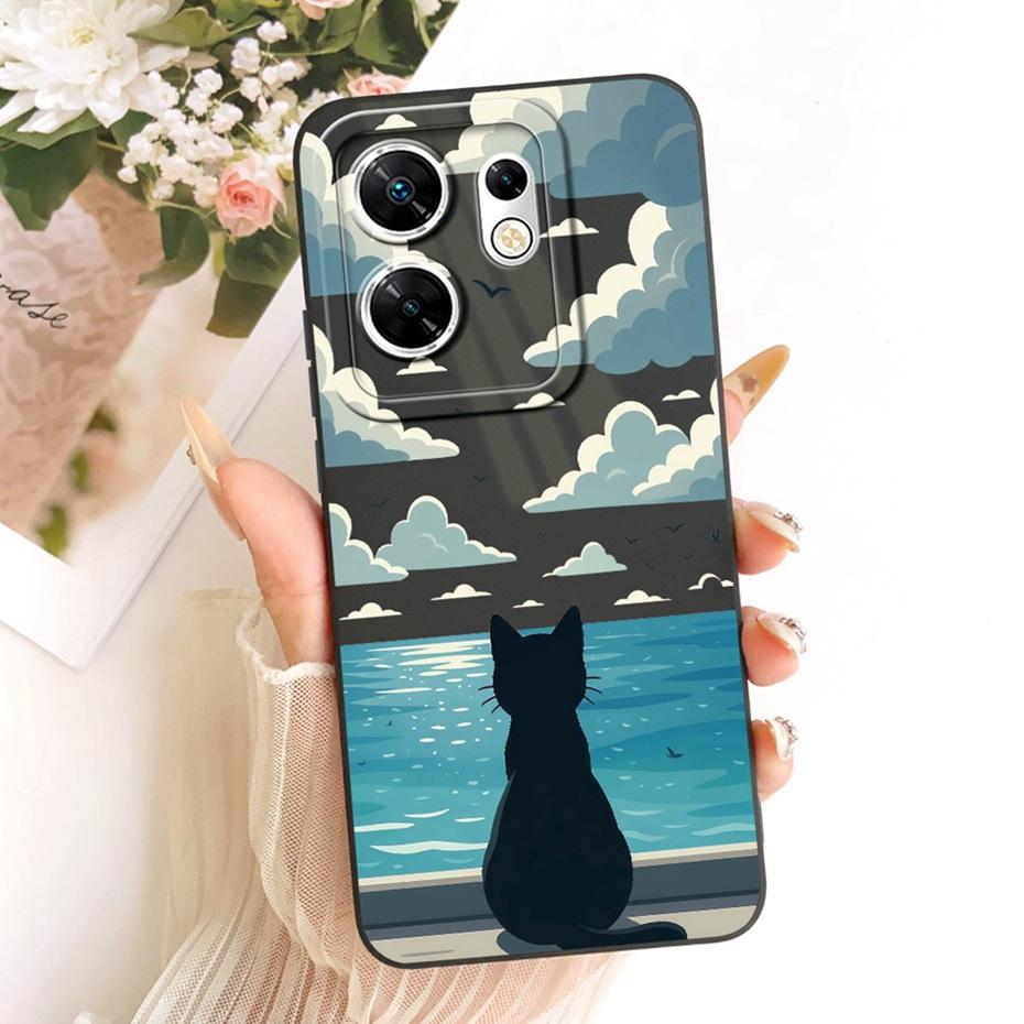 New Fashion Phone Case For Infinix Zero 30 4G 5G Soft Silicone Cases For Infinix Zero30 X6731 X6731B Shockproof Covers Bumpers