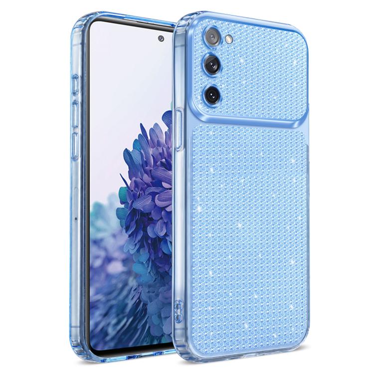 Sparkling Diamond Glitter Airbag Phone Case For Galaxy S23 FE 5G, Rhinestone Shockproof Protective Cover