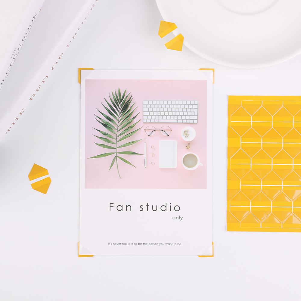 10 листов Новые самодельные открытки, фотоальбомы, наклейки, защитные уголки для фотографий, скрапбукинг