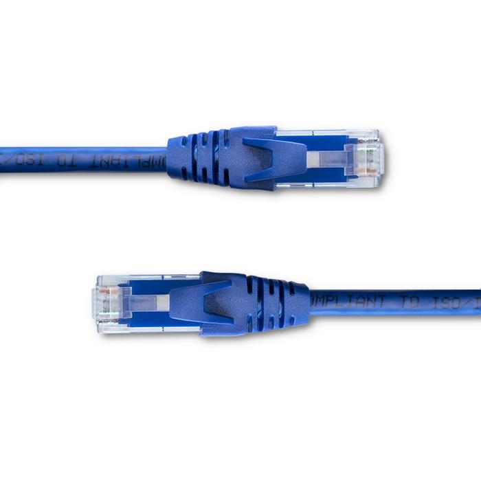 Qoltec UTP Patchcord Cable | CAT6 | 2 x RJ-45 | 2m | High speed | Gold