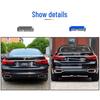BMW 7 Series Rear Lip & Exhaust Decorative Strips for 730Li, 740Li, 750LI by Mansory