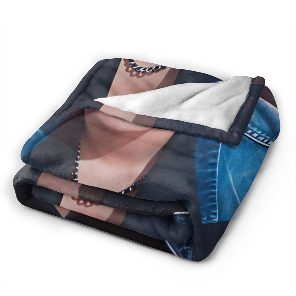 Choi San Singer Blankets Quality Soft Warm Throw Blanket Autumn Students Couch Chair Sofa Bed Funny Bedspread